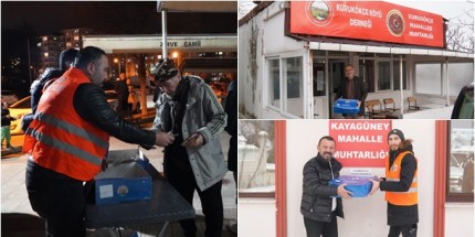Atakum Belediyesi Kandil Simidi İkram Etti